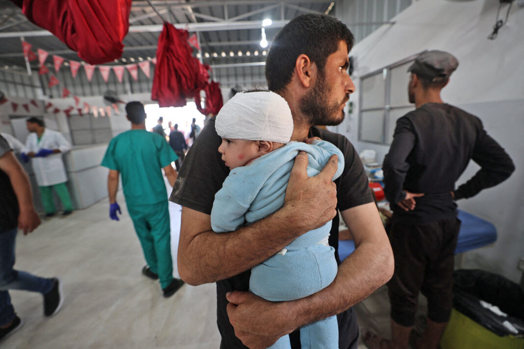Crushed by Israeli missile strikes, Gaza's hospitals are barely functioning