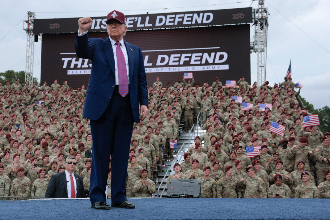 Trump speech prompts new questions, concerns about politicization of military