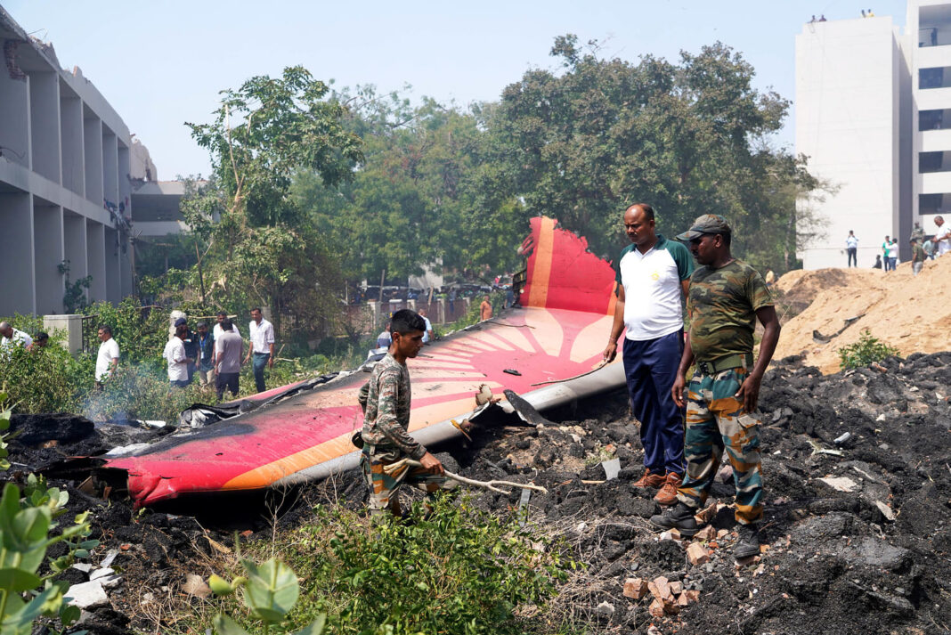 Death toll in Indian plane crash climbs to 270 as search teams find more bodies