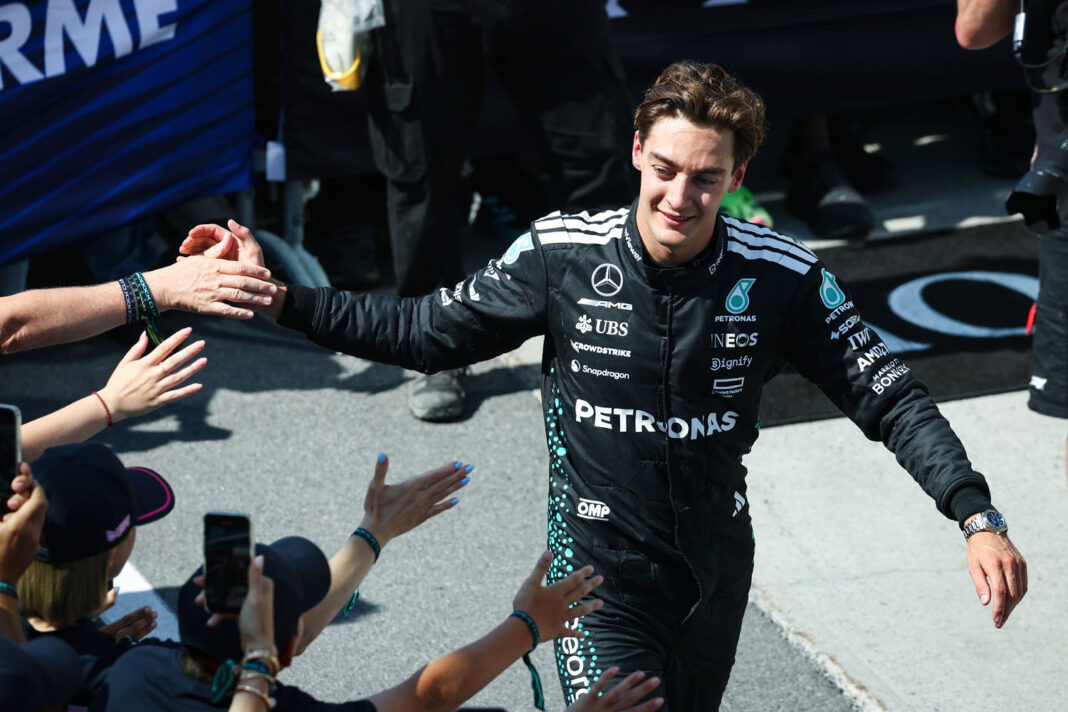 McLaren drivers clash in Canada as George Russell beats Verstappen to win F1 race