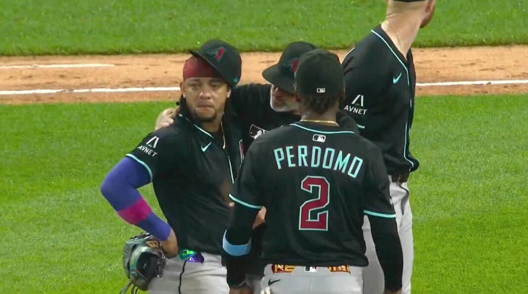 MLB Player consoled by manager after fan reportedly yells about his late mom midgame