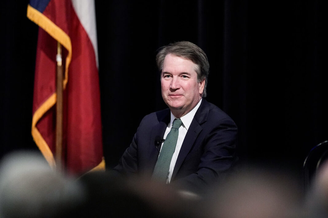 Justice Kavanaugh defends Supreme Court's handling of emergency Trump cases