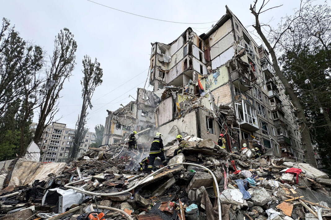 Russia claims capture of key Ukrainian stronghold and hits Kyiv with deadly drone attack