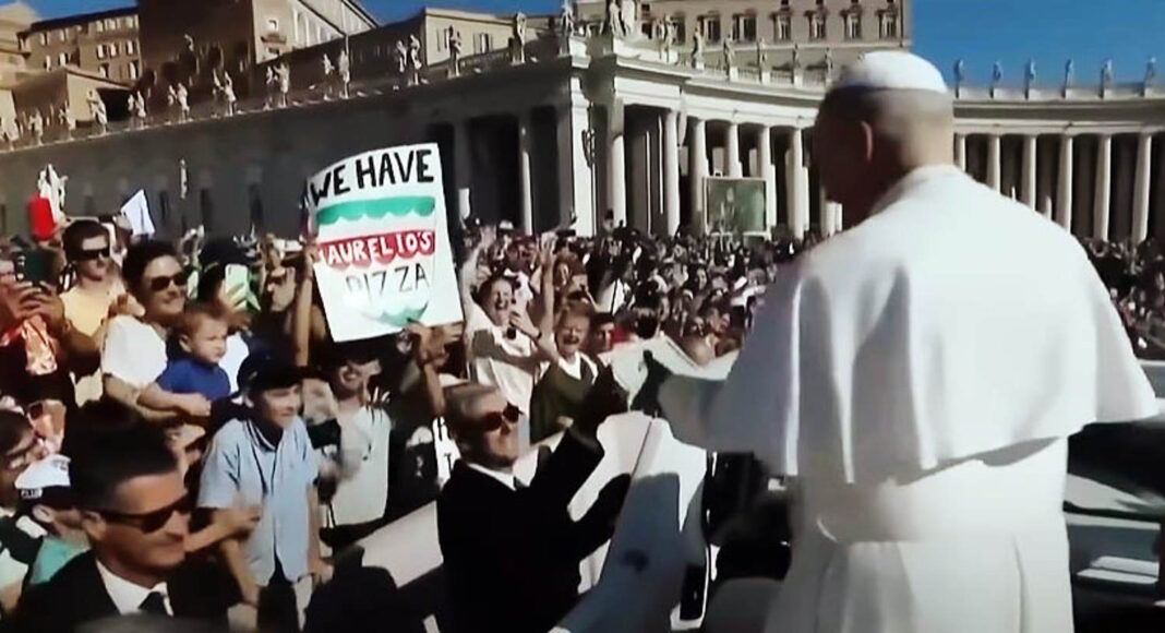 Pope gets a slice of home at Vatican City with a special delivery of Chicago pizza