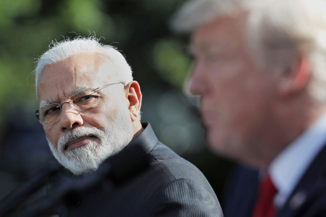 Modi was ready to 'make India great again,' then Trump put America first