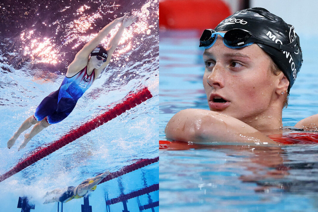 Generational swimming talents Summer McIntosh and Katie Ledecky clash in Olympics preview
