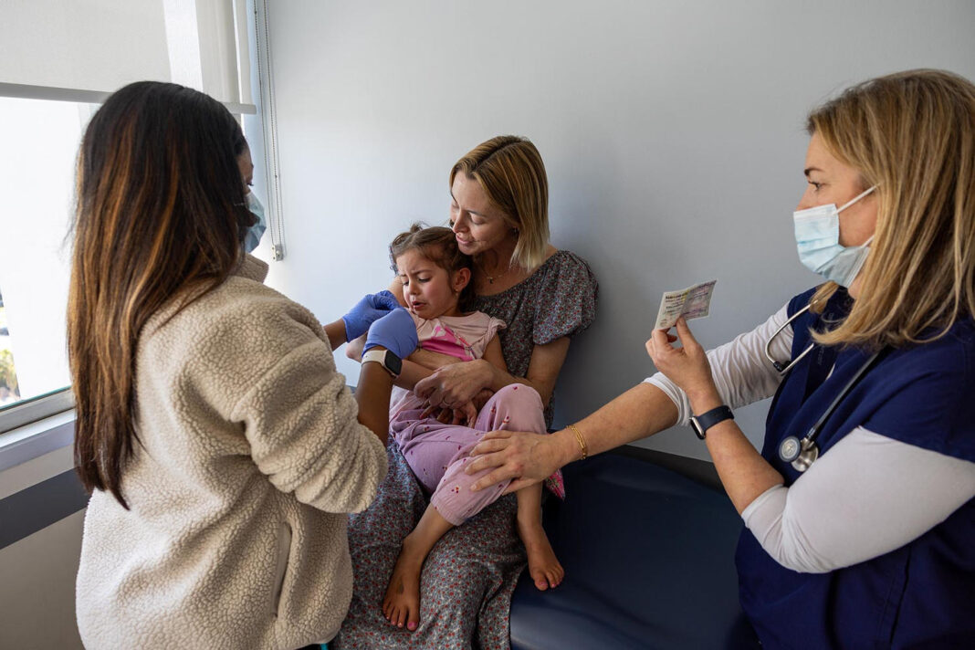Childhood vaccine exemption rates hit a record high, CDC data shows